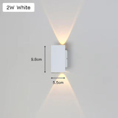 Skorter | Light - Modern weatherproof LED wall lamp made of aluminum for outdoor use