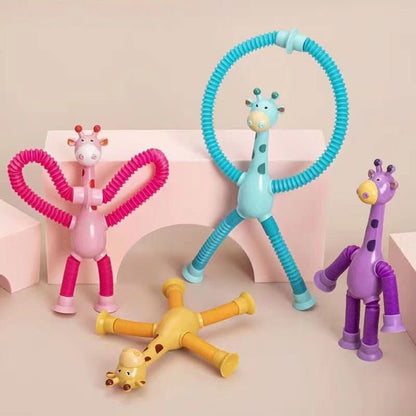 Skorter | FlexiGiraffe – Expandable suction cup toy for creative children