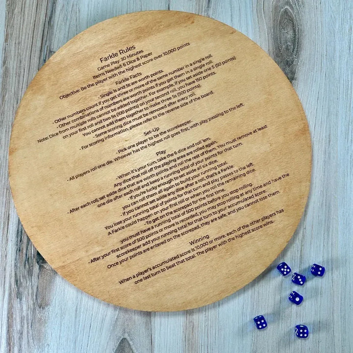 Skorter | Farkle Dice Tray