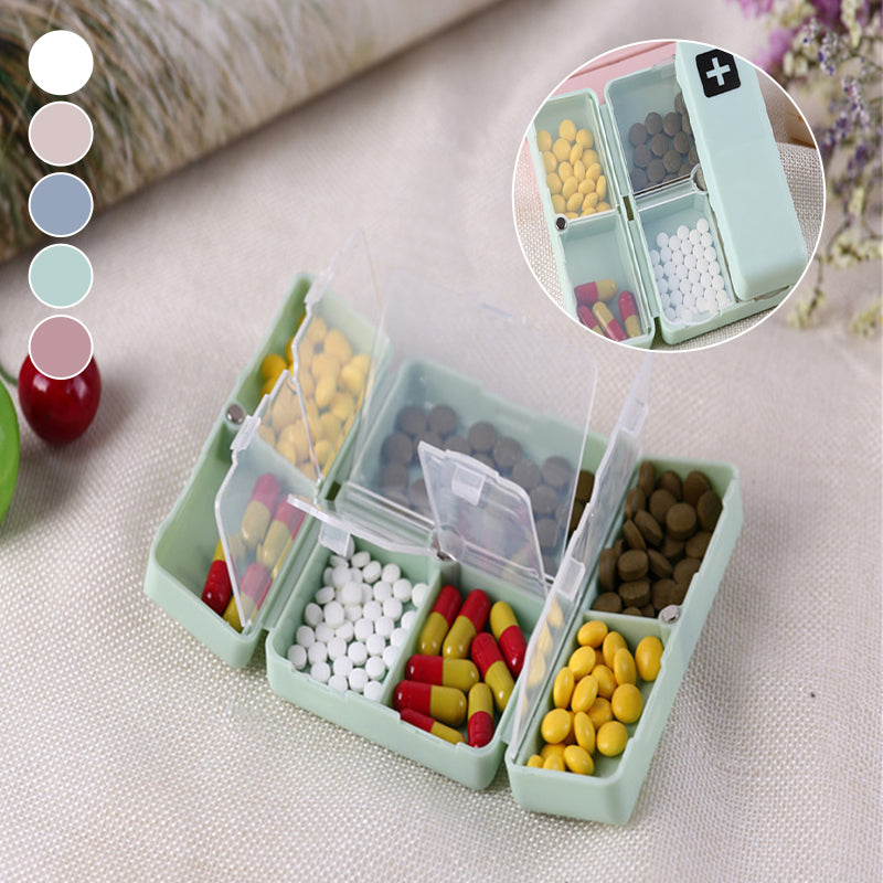 Skorter | 7 Compartments Portable Medication Organizer