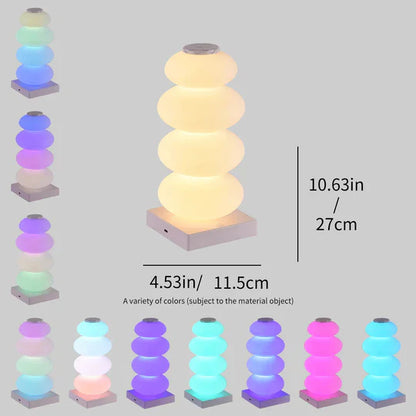 Skorter | RGB LED Bedside Lamp with Touch Control