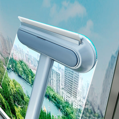 skorter | Double-sided window cleaning brush glass wiper, multifunctional pet hair lint remover