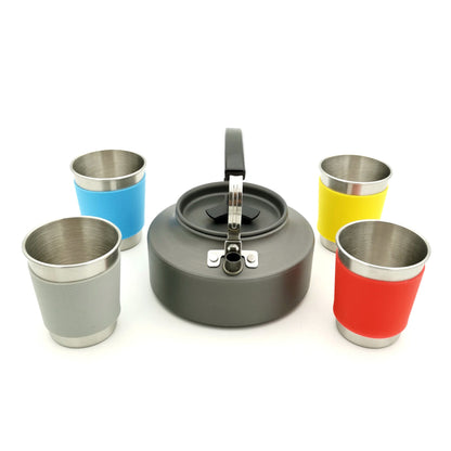 Skorter | Camping Kitchen Equipment Set New Oven Aluminum Pot