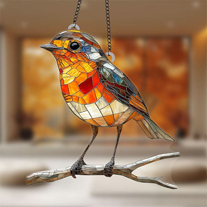 Skorter | Acrylic Bird Sun Catcher Hanging Window Decor