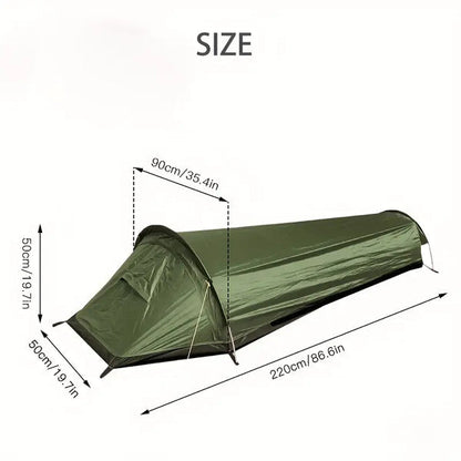 Skorter | 1-Person Lightweight Waterproof Camping Tent – Compact & Easy Setup