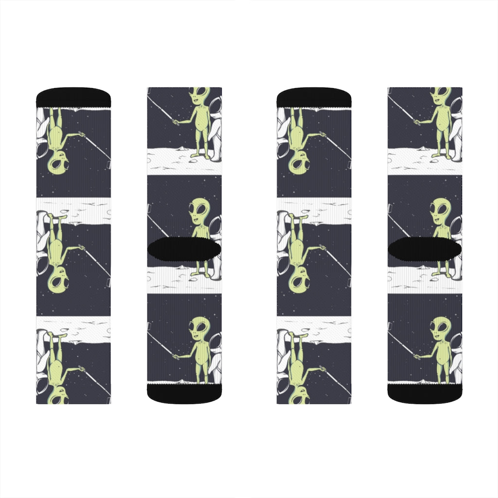 Skorter | Alien Selfie Socks