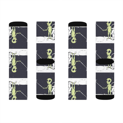 Skorter | Alien Selfie Socks