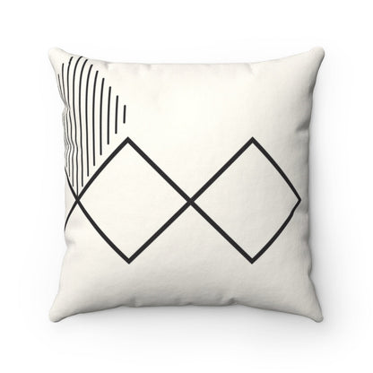 Skorter | Abstract Lines Cushion Home Decoration Accents - 4 Sizes