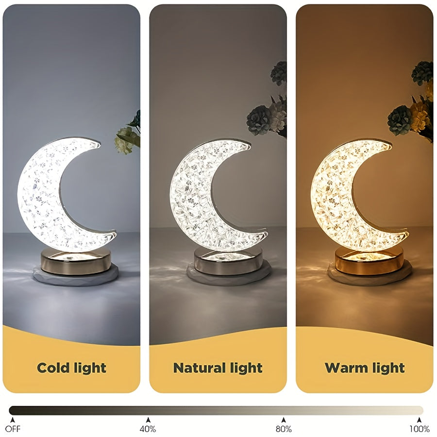 Skorter | SterLamp - Dimmable Crystal Table Lamp with Touch Control