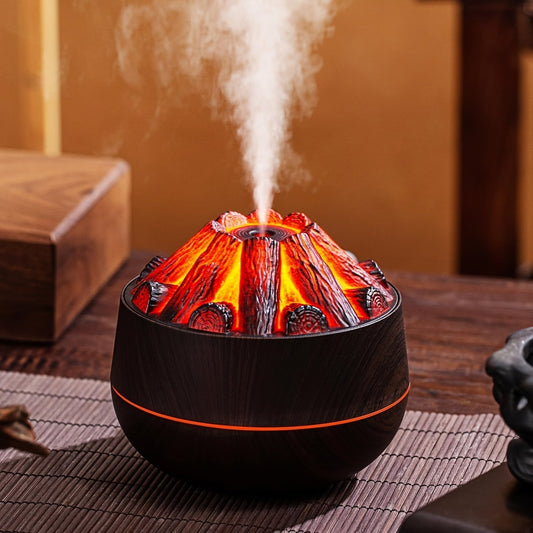Skorter | Fire Diffuser - Mini simulated charcoal fire air humidifier with realistic flame effect