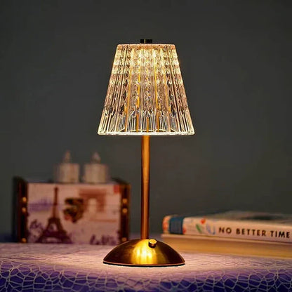 Skorter | GlowFusion - Crystal Wireless Table Lamp