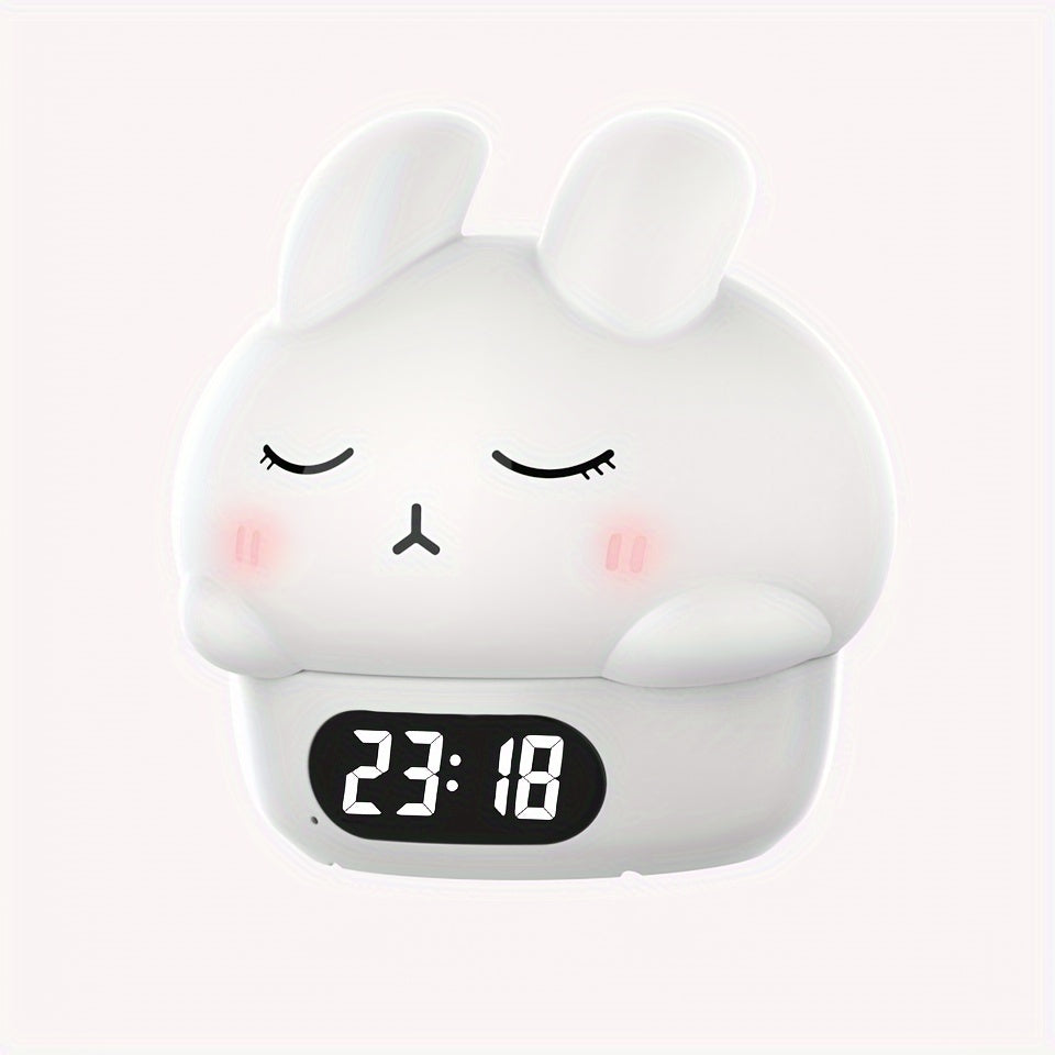 Skorter | BunnyGlow - Color Changing Night Light and Alarm Clock