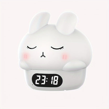 Skorter | BunnyGlow - Color Changing Night Light and Alarm Clock