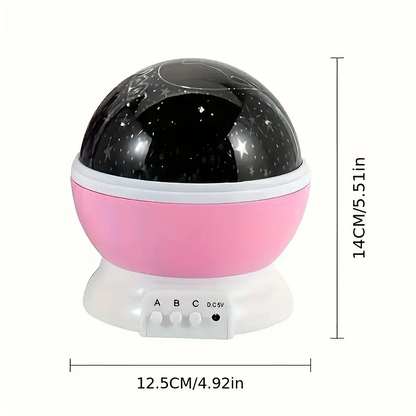 Skorter | Luna Star Projector Night Lamp – With Music and Colorful Light Show
