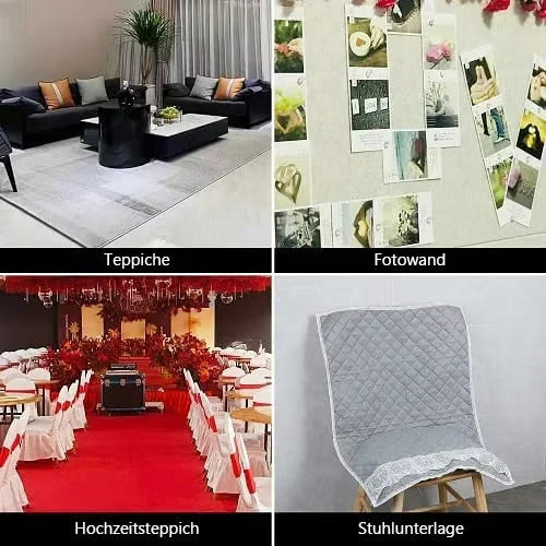 Skorter | Dubbelhäftande transparent multifunktionstejp - Avlägsnar utan rester