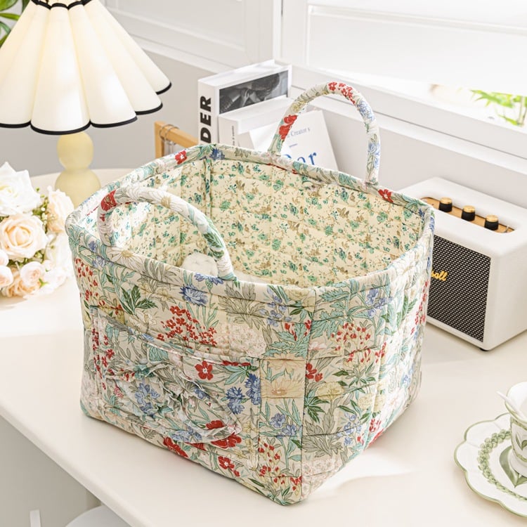 Skorter | Boho Fabric Storage Basket