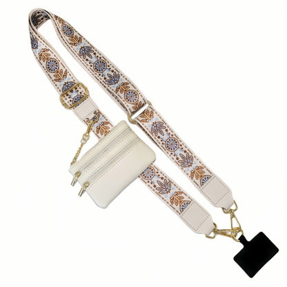 Skorter | Adjustable Phone Lanyard Crossbody Strap with Wallet