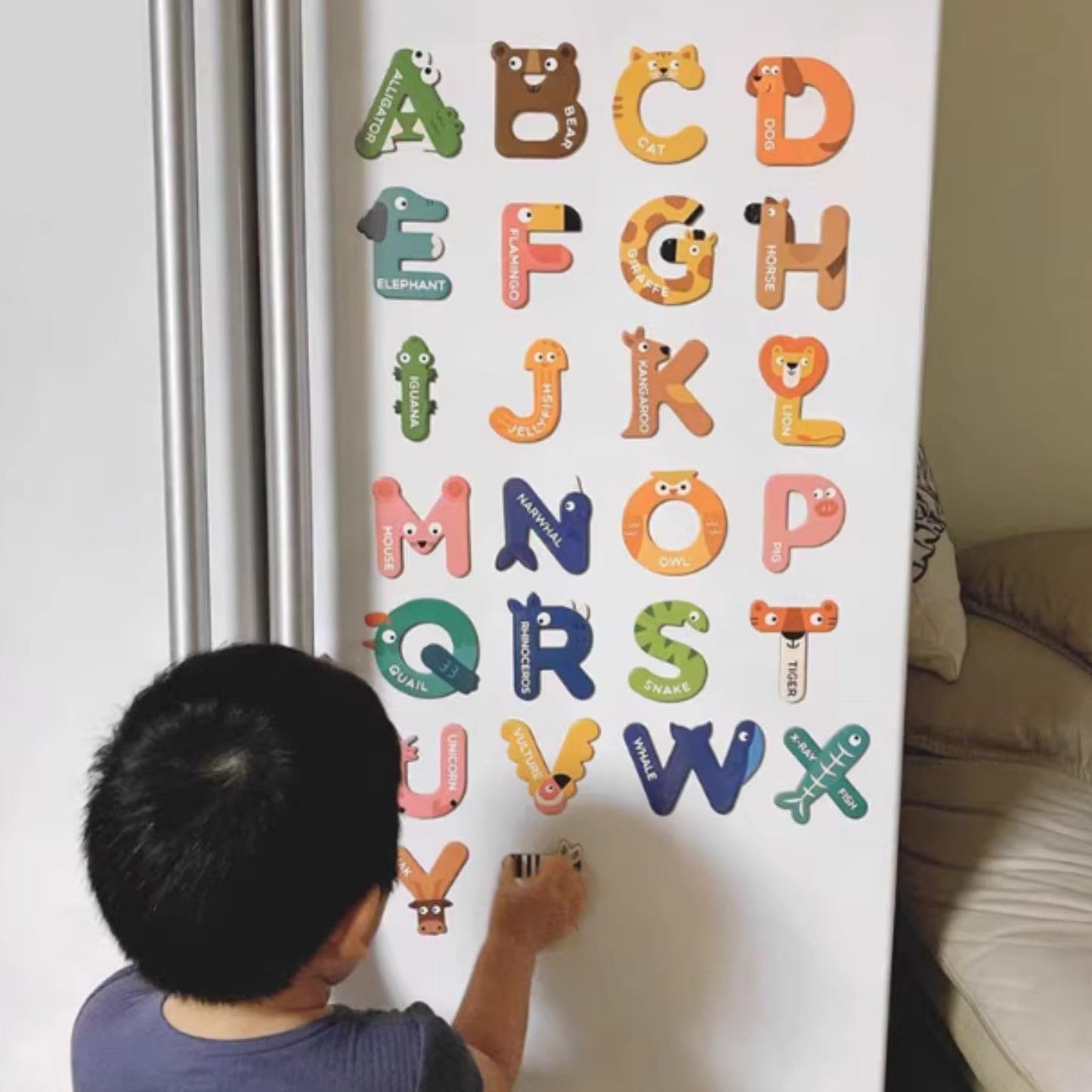 Skorter | Animal-shaped Magnetic Alphabet