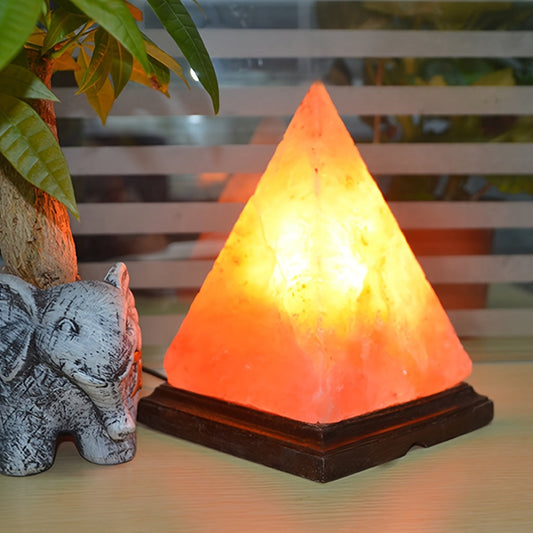 Skorter | Salt lamp - Handcrafted Himalayan salt lamp with 8-color changing LED, USB powered