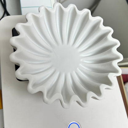 Skorter | EleganceBowl - Harp Comes with Ridges & Wavy Edges for Living Room Decor