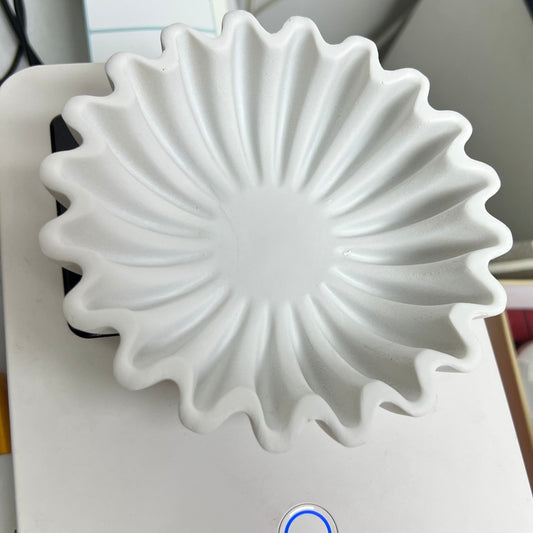 Skorter | EleganceBowl - Harp Comes with Ridges & Wavy Edges for Living Room Decor