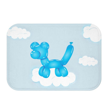 Skorter | Dog on Clouds Bath Mat