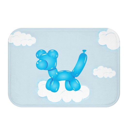 Skorter | Dog on Clouds Bath Mat