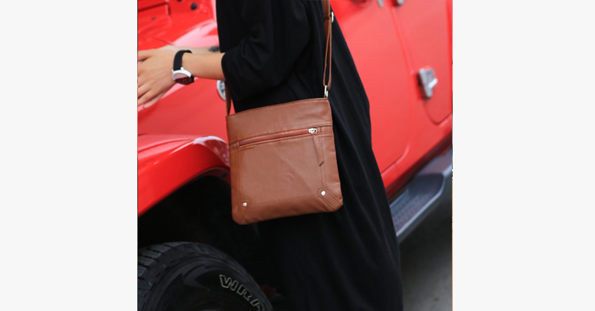 Skorter | Crossbody Messenger Bag - Made of PU leather - High quality - Multifunctional bags