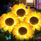 Skørter | Sun Garden Light, Latest Version Garland Lily Sunflower Light Outdoor Solar Stake Decorative Lights for the Garden, Pathway, Patio, Front Yard Outdoor Decoration