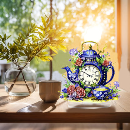 Skorter | DecoClock - Elegant Acrylic Teapot Clock