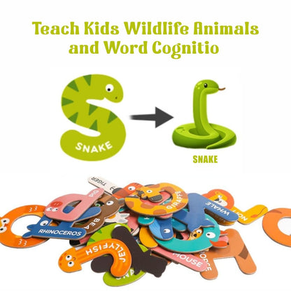 Skorter | Animal-shaped Magnetic Alphabet