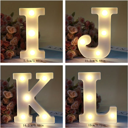 Skorter | AlphaGlow - LED Decorative Letter Light with Battery Operation