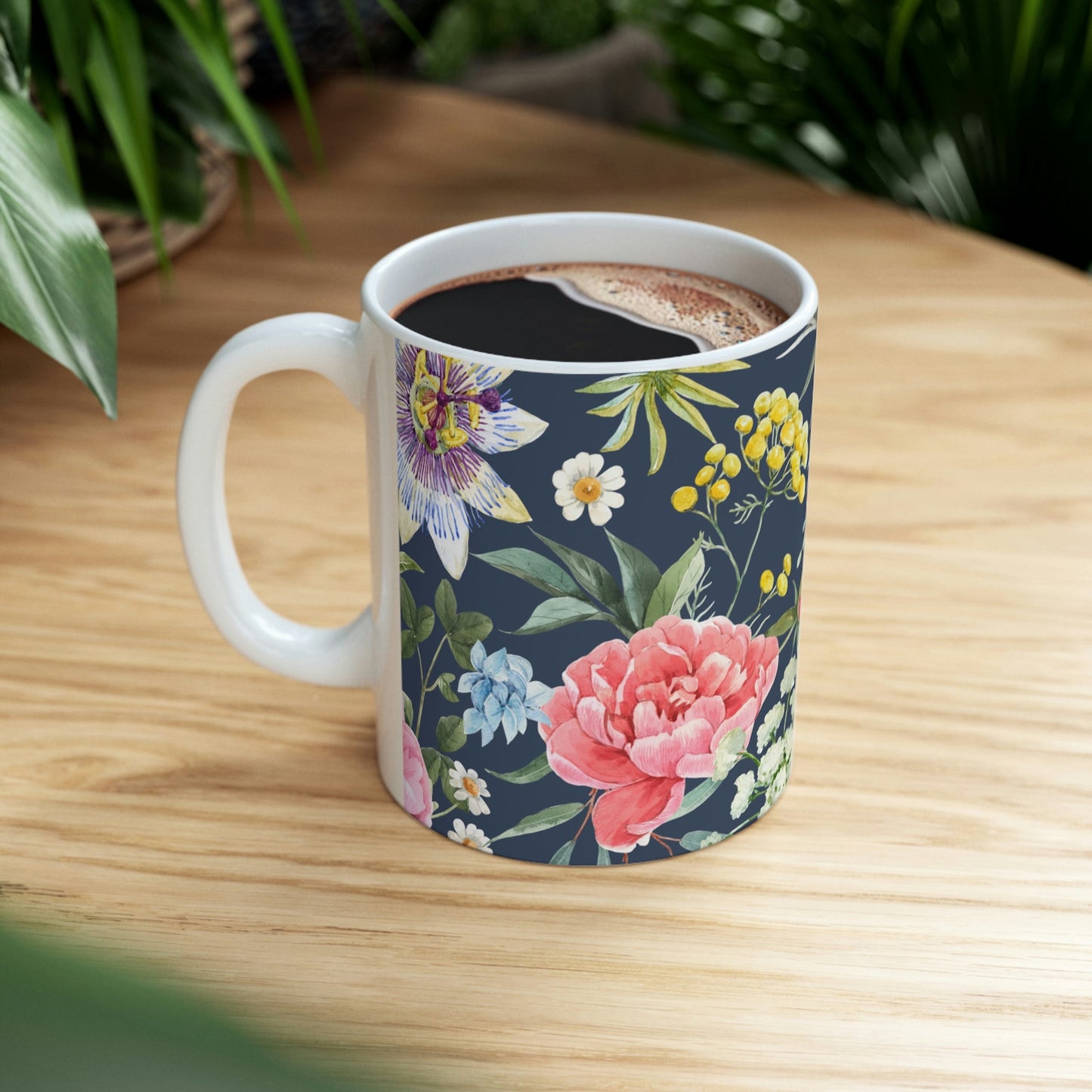 Skorter | Floral Coffee Tea Mug