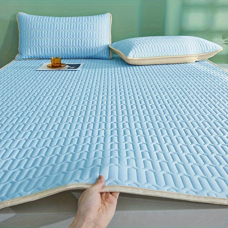 Skorter | Cool Latex Mat - 2/3 pieces summer cool latex mat set for bedroom or dorm room, Breathable and Foldable