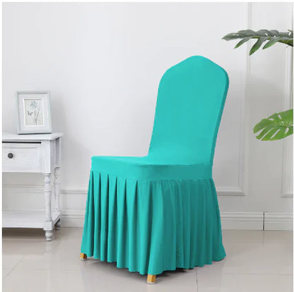 Skorter | Chair cover with pleated skirt
