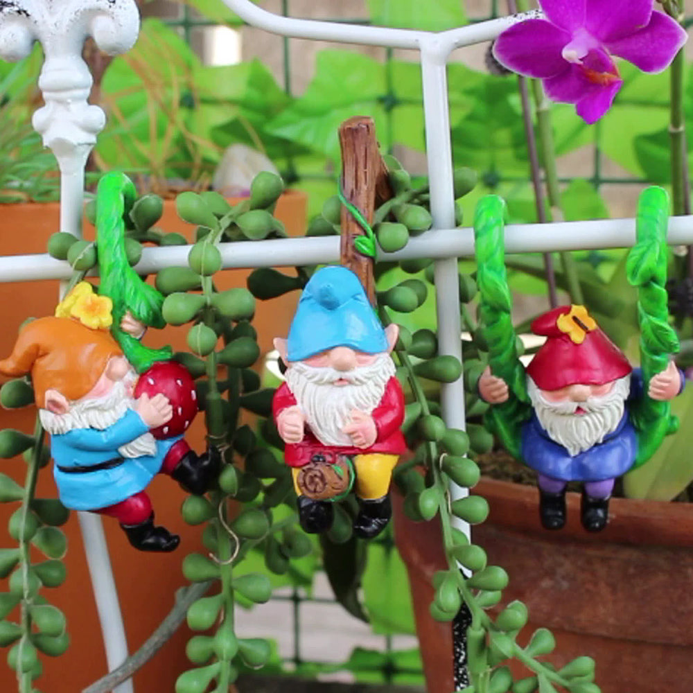Skorter | 3 Pcs - Cute Garden Elf Pot Clips