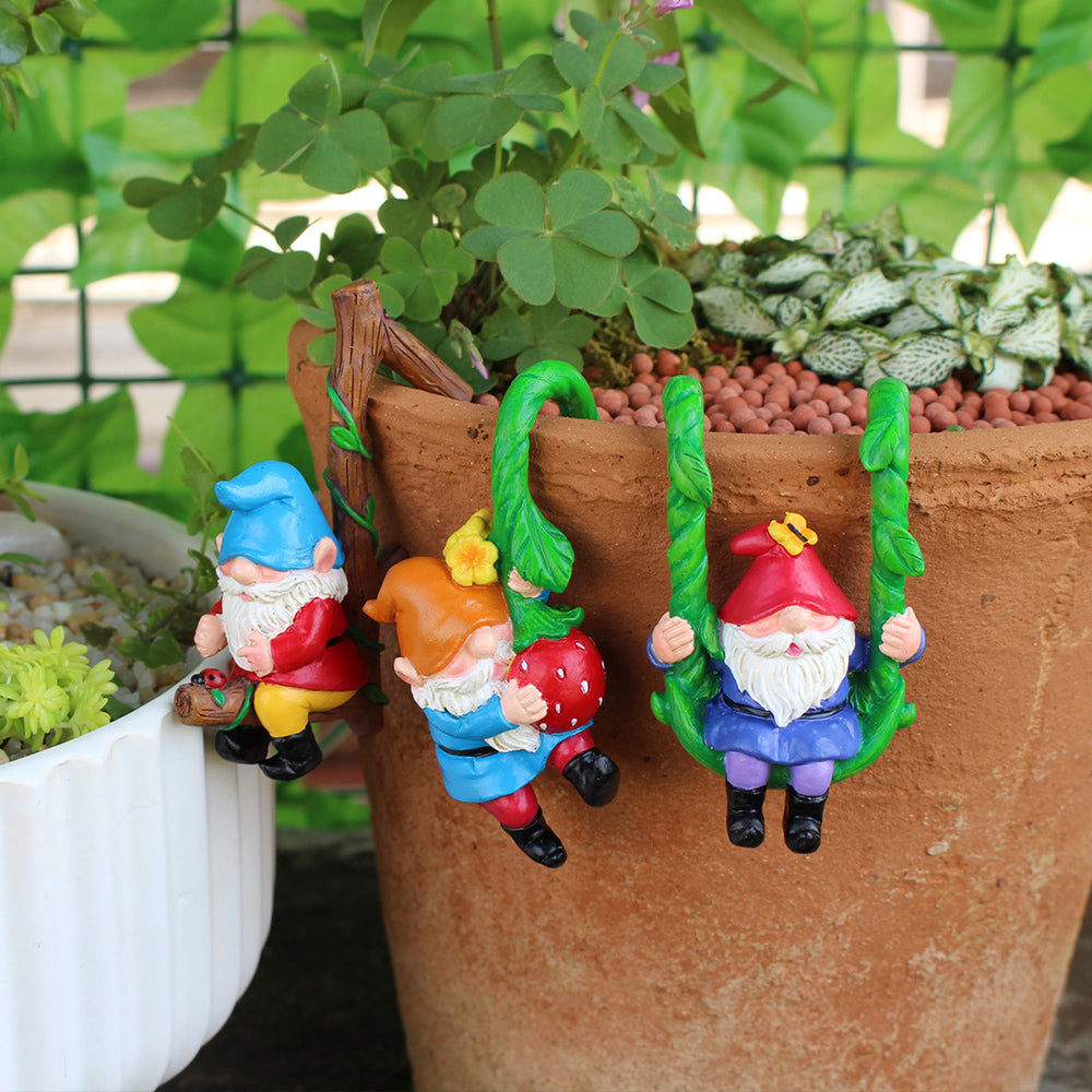 Skorter | 3 Pcs - Cute Garden Elf Pot Clips