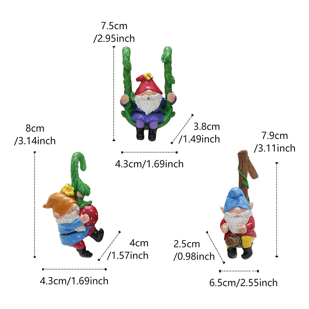 Skorter | 3 Pcs - Cute Garden Elf Pot Clips