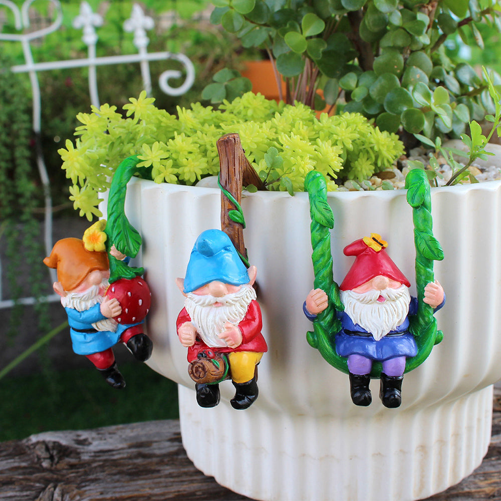 Skorter | 3 Pcs - Cute Garden Elf Pot Clips