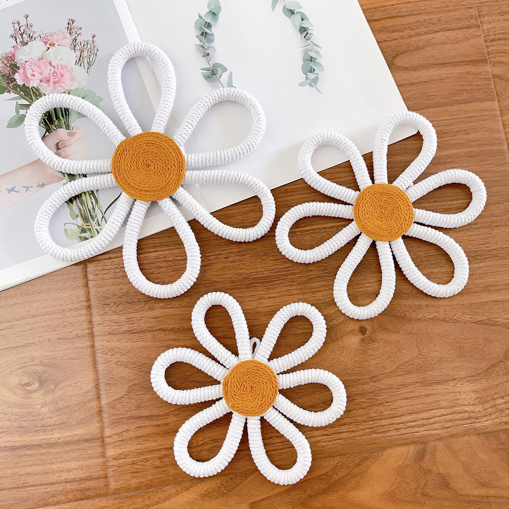 Skorter | 3 Pcs - Bohemian Daisy Flower Wall Decor