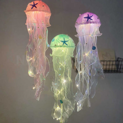 Skorter | 3 Pcs - Handcrafted Jellyfish Hanging Lantern
