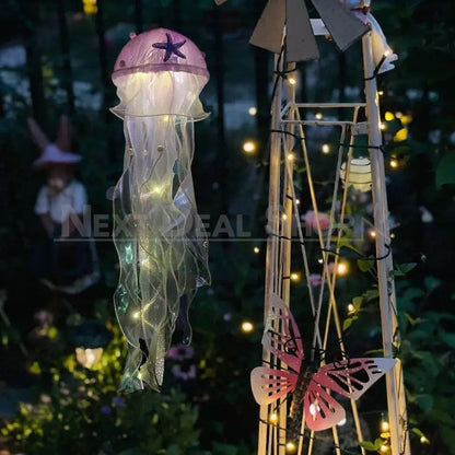 Skorter | 3 Pcs - Handcrafted Jellyfish Hanging Lantern