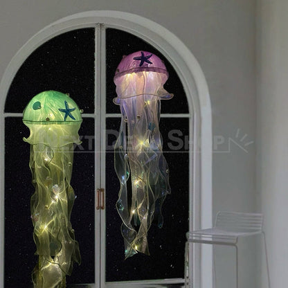 Skorter | 3 Pcs - Handcrafted Jellyfish Hanging Lantern