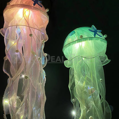 Skorter | 3 Pcs - Handcrafted Jellyfish Hanging Lantern