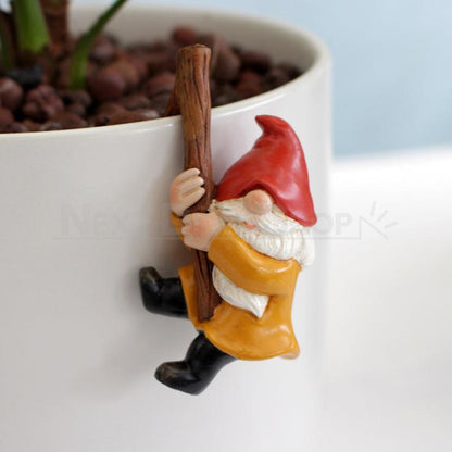Skorter | 3 Pcs - Resin gnome Pot clamps