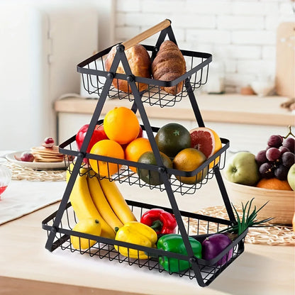 Skorter | CascadeCharm - Modern Tiered Basket