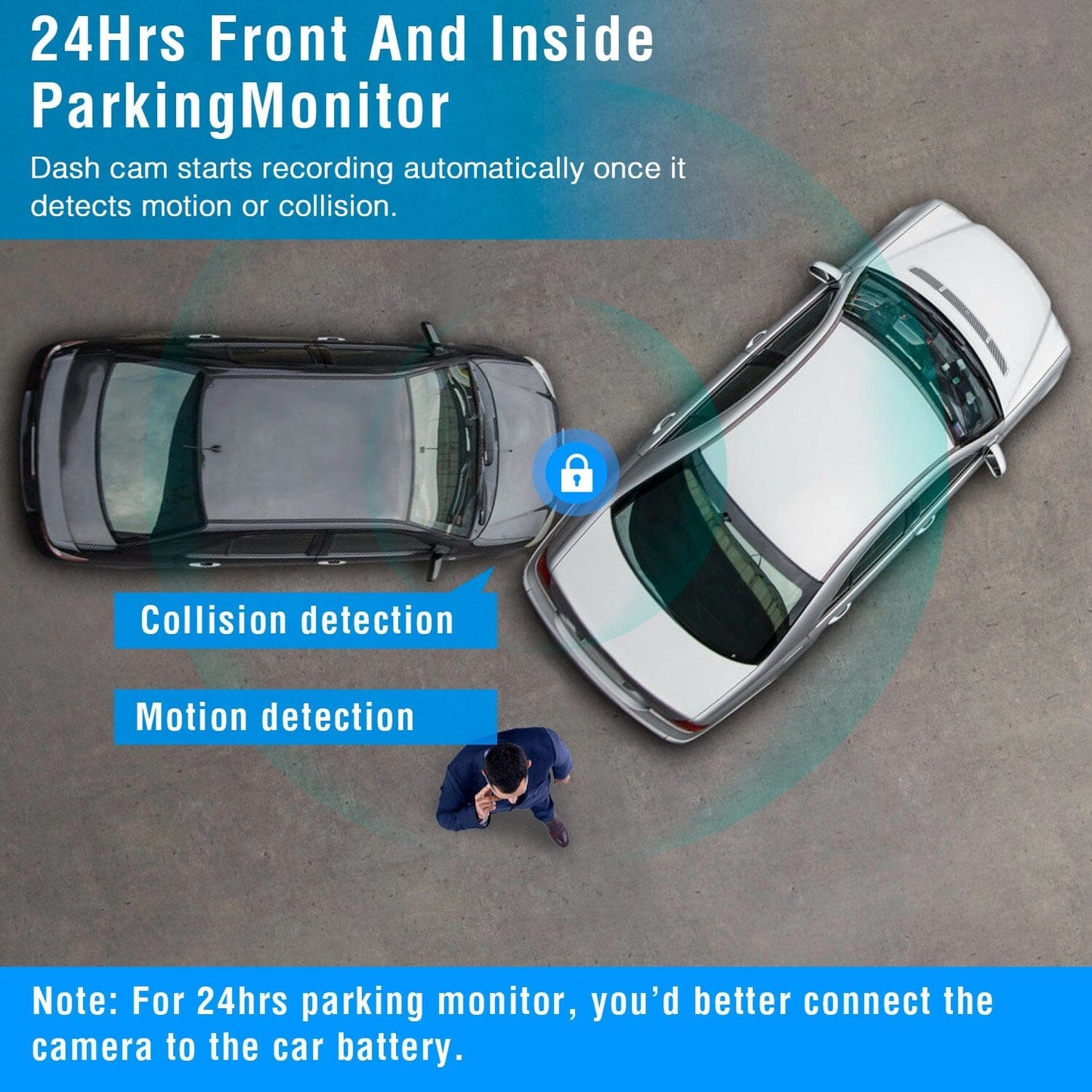 Skorter | 3-channel car DVR dashboard camera video recorder