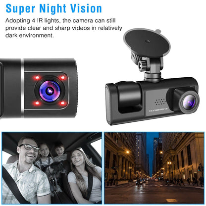 Skorter | 3-channel car DVR dashboard camera video recorder