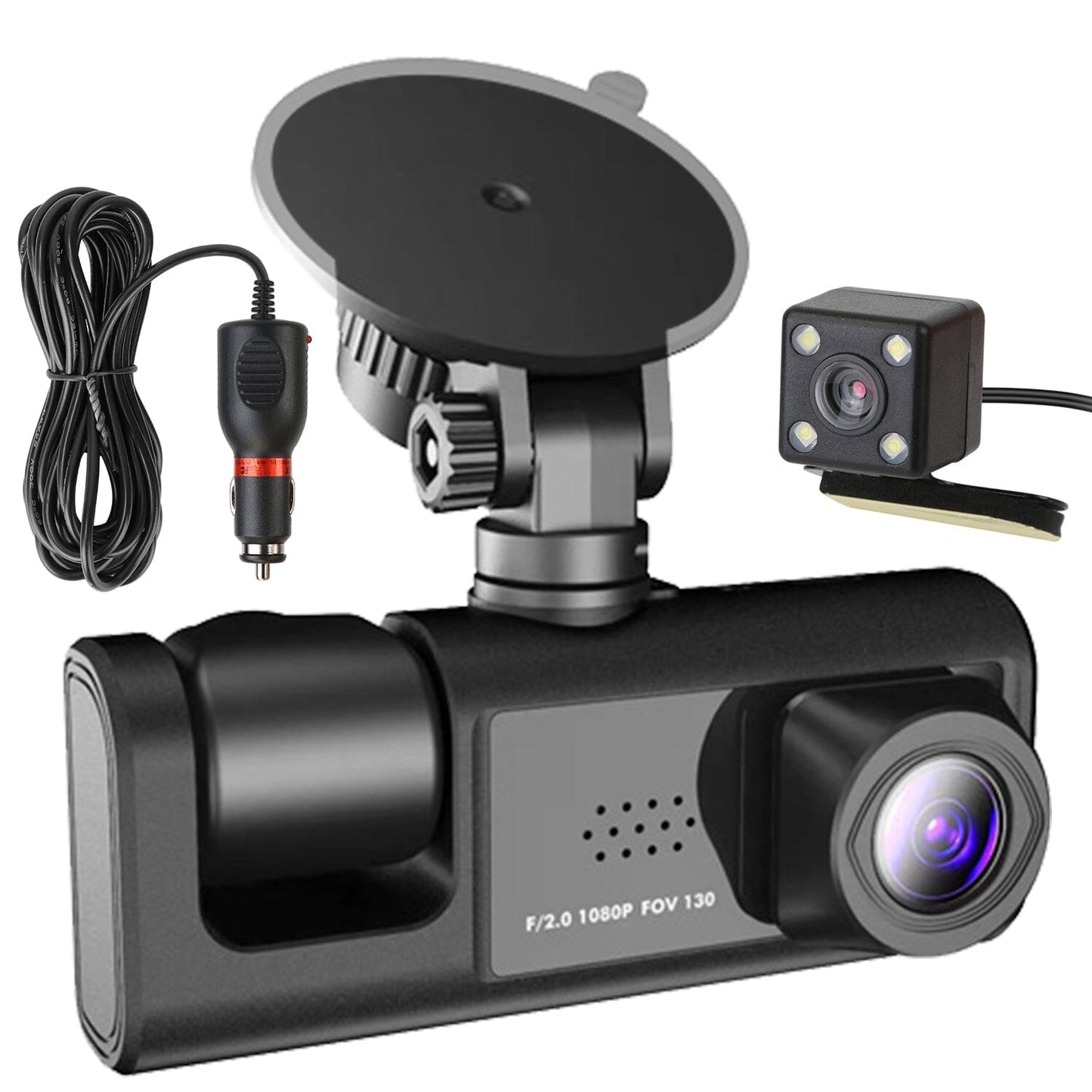 Skorter | 3-channel car DVR dashboard camera video recorder