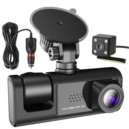 Skorter | 3-channel car DVR dashboard camera video recorder